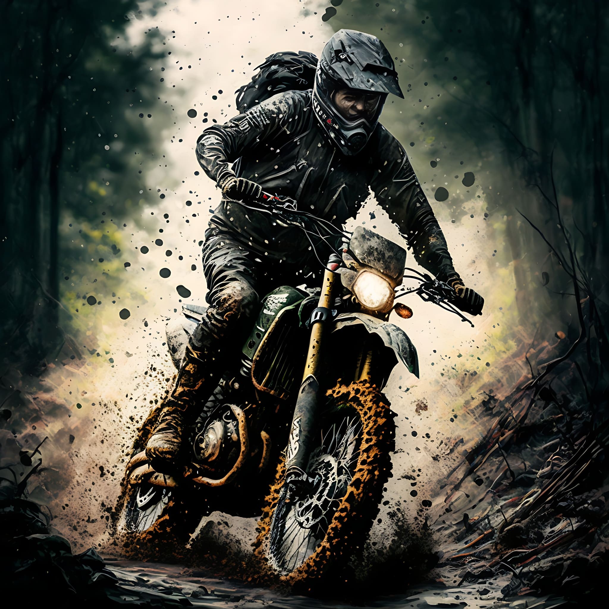 Conseils Pour Rouler Dans La Boue En Moto Trail