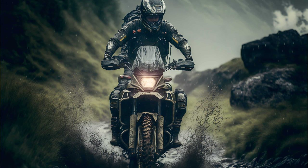conseils rouler dans la boue moto trail