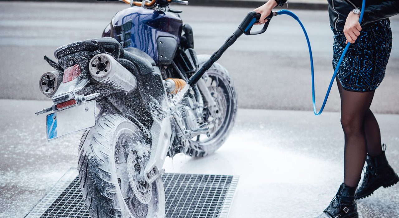 entretien moto hiver